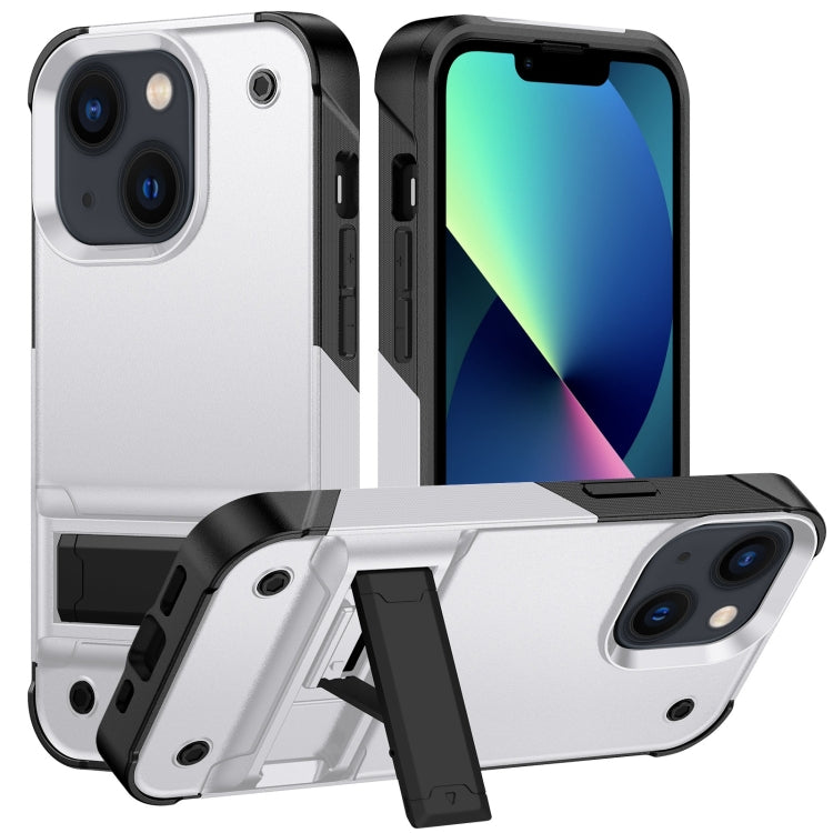 PC + TPU Shockproof Phone Case with Holder, For iPhone 14, For iPhone 14 Pro Max, For iPhone 14 Max, For iPhone 14 Pro