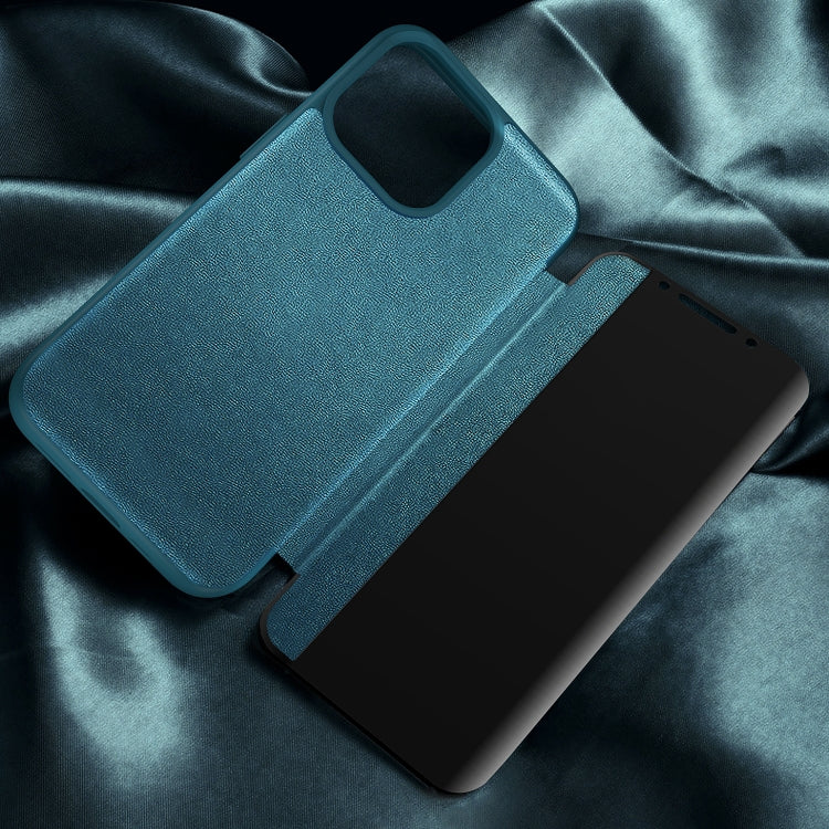 Magnetic Side Window View Shockproof Horizontal Flip Leather Case, For iPhone 14 Plus