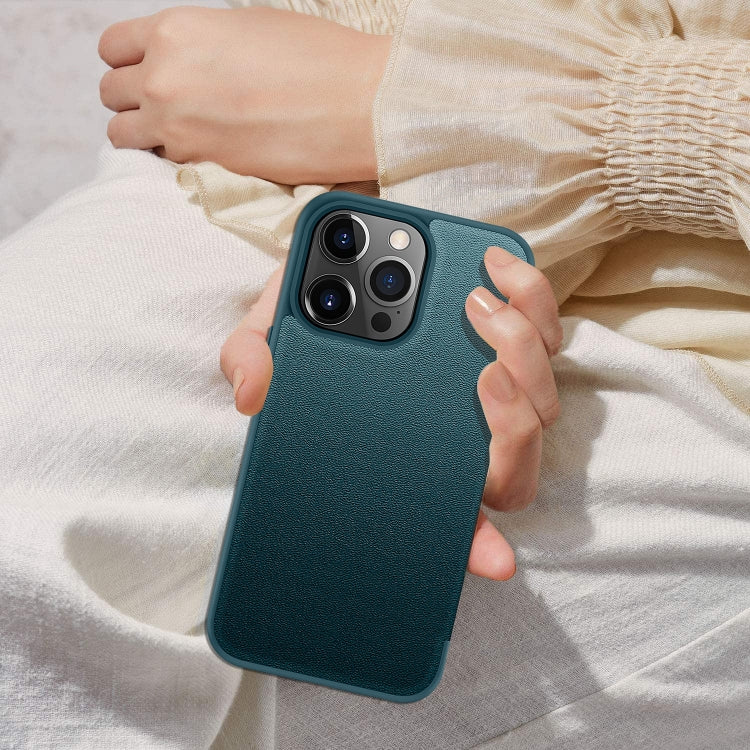 Magnetic Side Window View Shockproof Horizontal Flip Leather Case, For iPhone 14 Plus