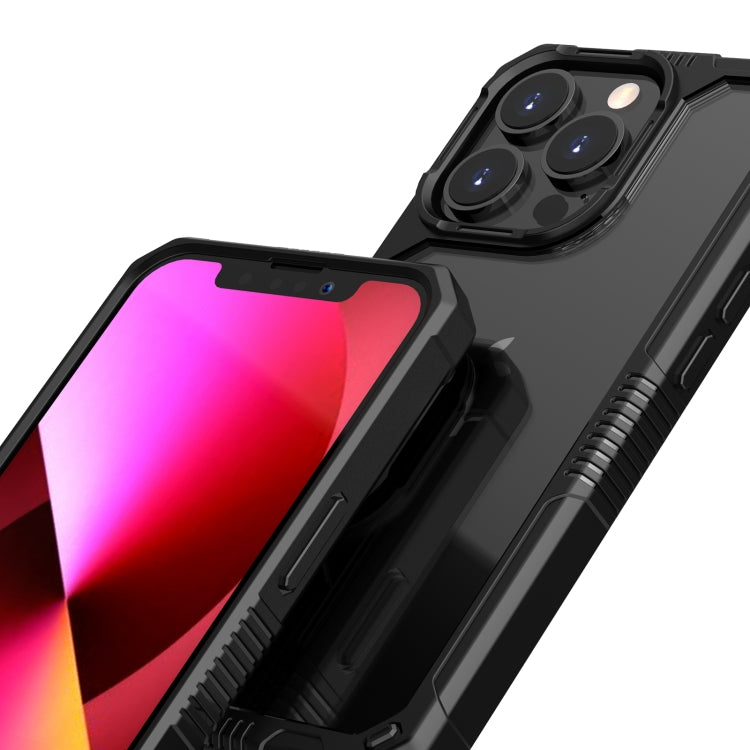 Coque transparente antichoc en PC + TPU pour iPhone 14, iPhone 14 Plus, iPhone 14 Pro et iPhone 14 Pro Max