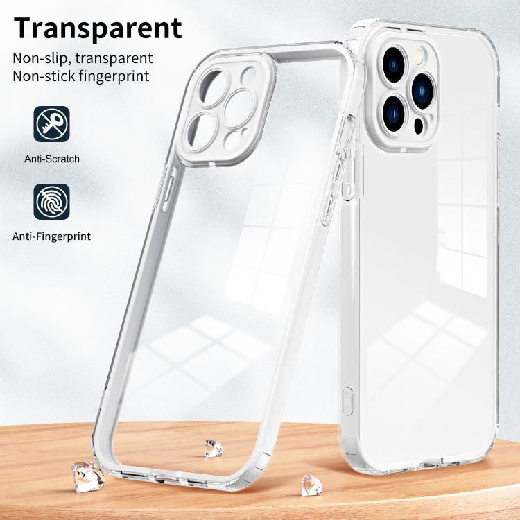 3 in 1 Clear TPU Color PC Frame Phone Case, Series 2
