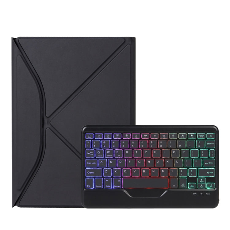 Z11BS Pen Slot Backlight Bluetooth Keyboard Leather Tablet Case, For iPad Pro 11 2021/2020/2018, For iPad Air 11 2025 / 2024 / Air 5 / Air 4, For iPad 10.2 2021/2020/2019