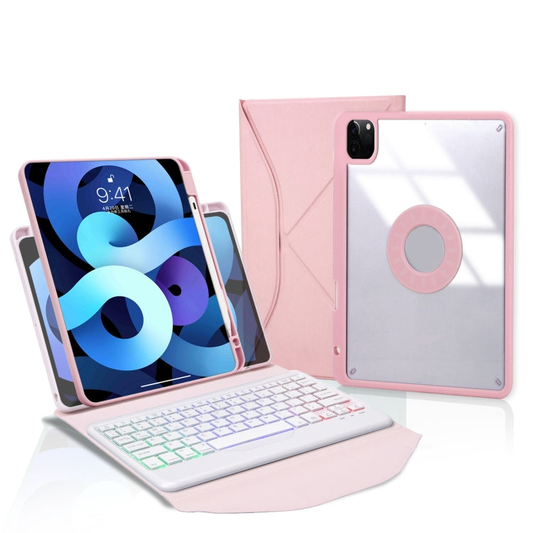 Étui en cuir pour tablette Z11BS avec clavier Bluetooth rétroéclairé et emplacement pour stylet, pour iPad Pro 11 (2021/2020/2018), iPad Air 11 (2025/2024/Air 5/Air 4), iPad 10.2 (2021/2020/2019)