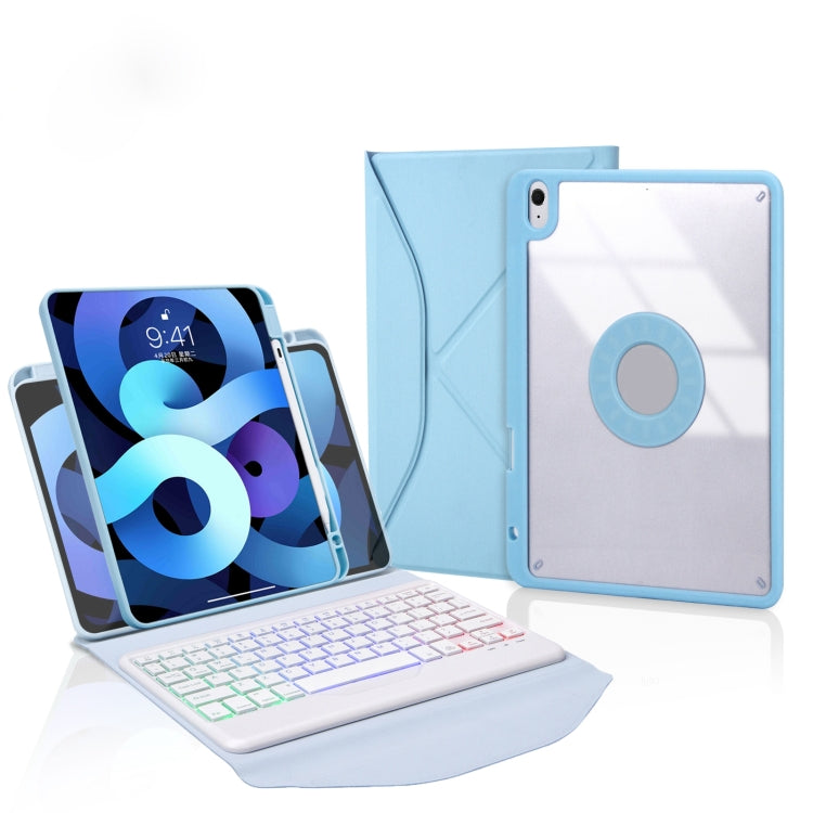 Étui en cuir pour tablette Z11BS avec clavier Bluetooth rétroéclairé et emplacement pour stylet, pour iPad Pro 11 (2021/2020/2018), iPad Air 11 (2025/2024/Air 5/Air 4), iPad 10.2 (2021/2020/2019)