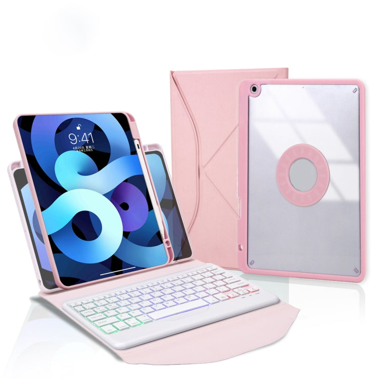 Étui en cuir pour tablette Z11BS avec clavier Bluetooth rétroéclairé et emplacement pour stylet, pour iPad Pro 11 (2021/2020/2018), iPad Air 11 (2025/2024/Air 5/Air 4), iPad 10.2 (2021/2020/2019)