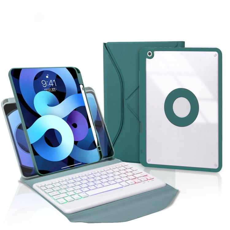 Étui en cuir pour tablette Z11BS avec clavier Bluetooth rétroéclairé et emplacement pour stylet, pour iPad Pro 11 (2021/2020/2018), iPad Air 11 (2025/2024/Air 5/Air 4), iPad 10.2 (2021/2020/2019)