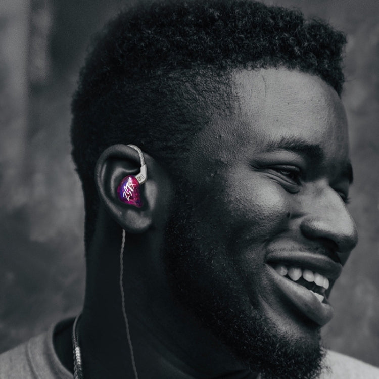 KZ-ZST X Ring Iron Hybrid Driver In-Ear Noise Cancelling Earphone, With Microphone, Without Microphone