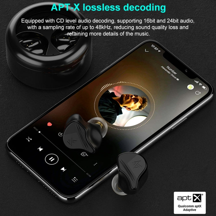 KZ-VX10 Ten-Unit Coil Iron Stereo In-Ear Sports Bluetooth Earphones