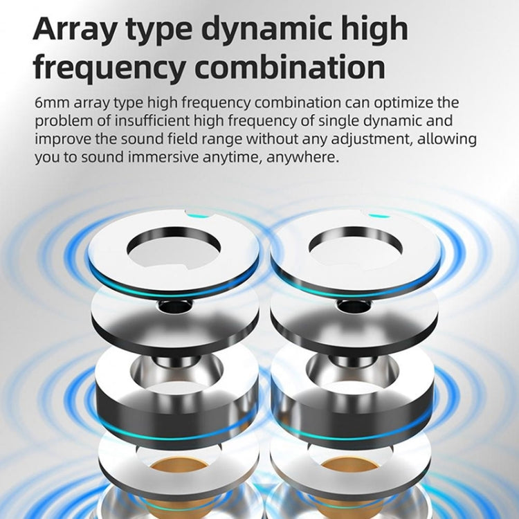 KZ-DQ6S Three-Unit Dynamic Subwoofer In-Ear Headphones, With Microphone, Without Microphone