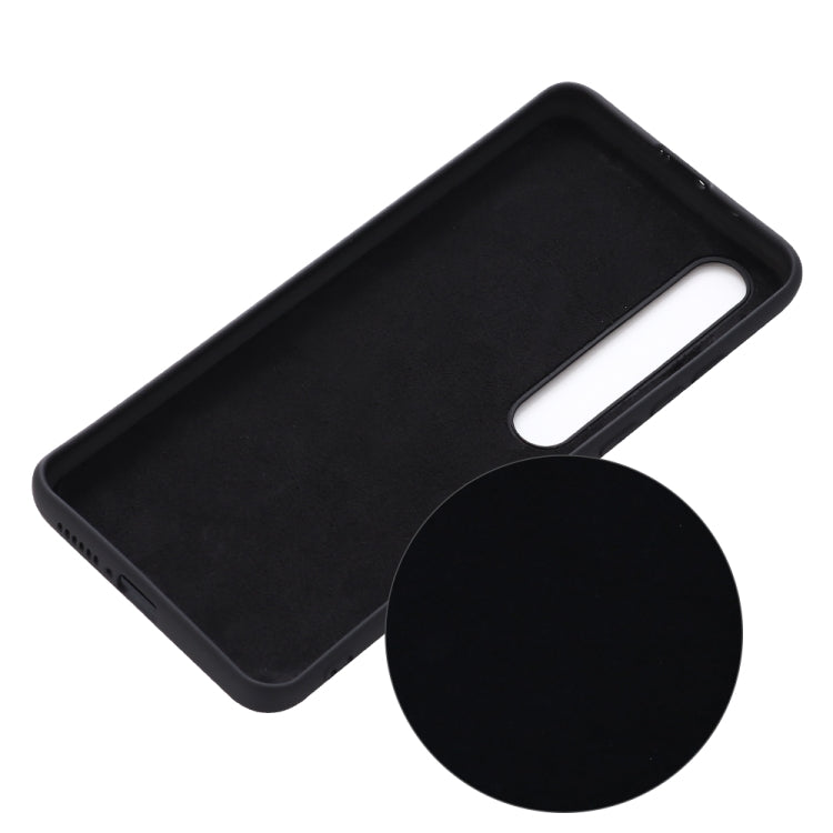 Solid Color Liquid Silicone Shockproof Coverage Case