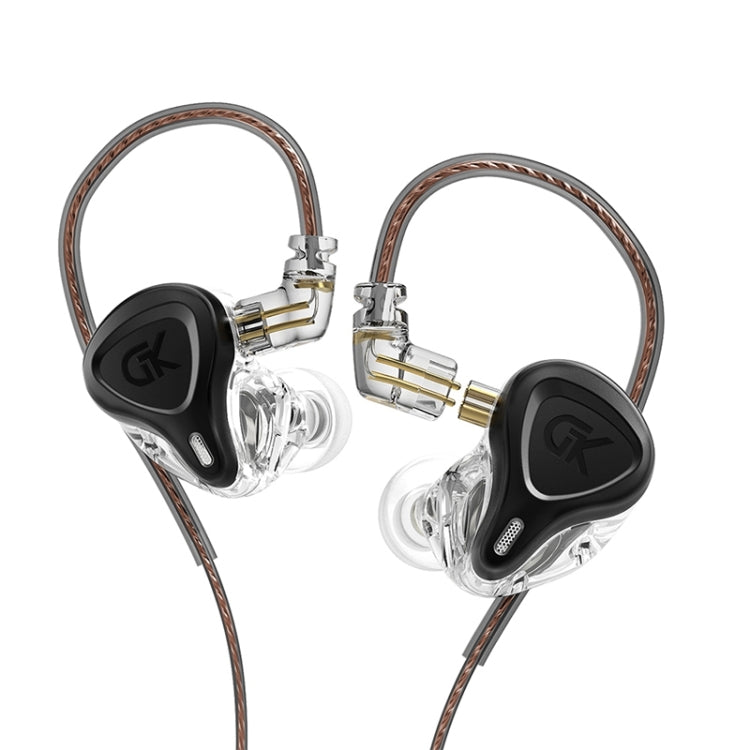 GK G5 Dynamic Subwoofer HiFi In-Ear Headphones, With Microphone, Without Microphone