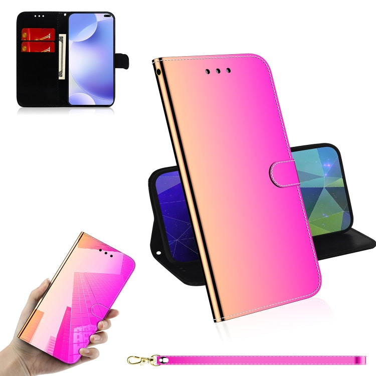 Lmitated Mirror Surface Horizontal Flip Leather Case with Holder & Card Slots & Wallet & Lanyard, For Xiaomi Redmi K30, For Xiaomi Mi Note 10, For Xiaomi Mi Note10 Pro