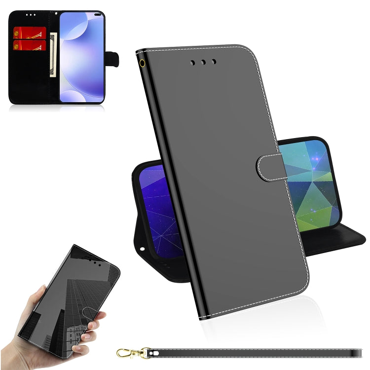 Lmitated Mirror Surface Horizontal Flip Leather Case with Holder & Card Slots & Wallet & Lanyard, For Xiaomi Redmi K30, For Xiaomi Mi Note 10, For Xiaomi Mi Note10 Pro
