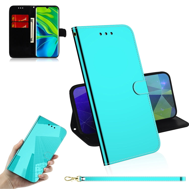 Lmitated Mirror Surface Horizontal Flip Leather Case with Holder & Card Slots & Wallet & Lanyard, For Xiaomi Redmi K30, For Xiaomi Mi Note 10, For Xiaomi Mi Note10 Pro