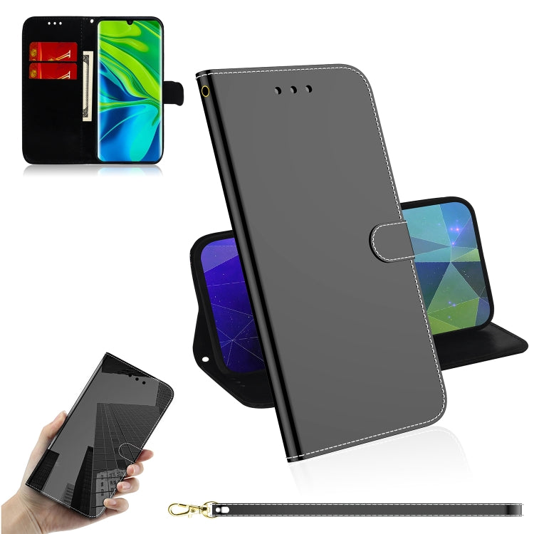 Lmitated Mirror Surface Horizontal Flip Leather Case with Holder & Card Slots & Wallet & Lanyard, For Xiaomi Redmi K30, For Xiaomi Mi Note 10, For Xiaomi Mi Note10 Pro