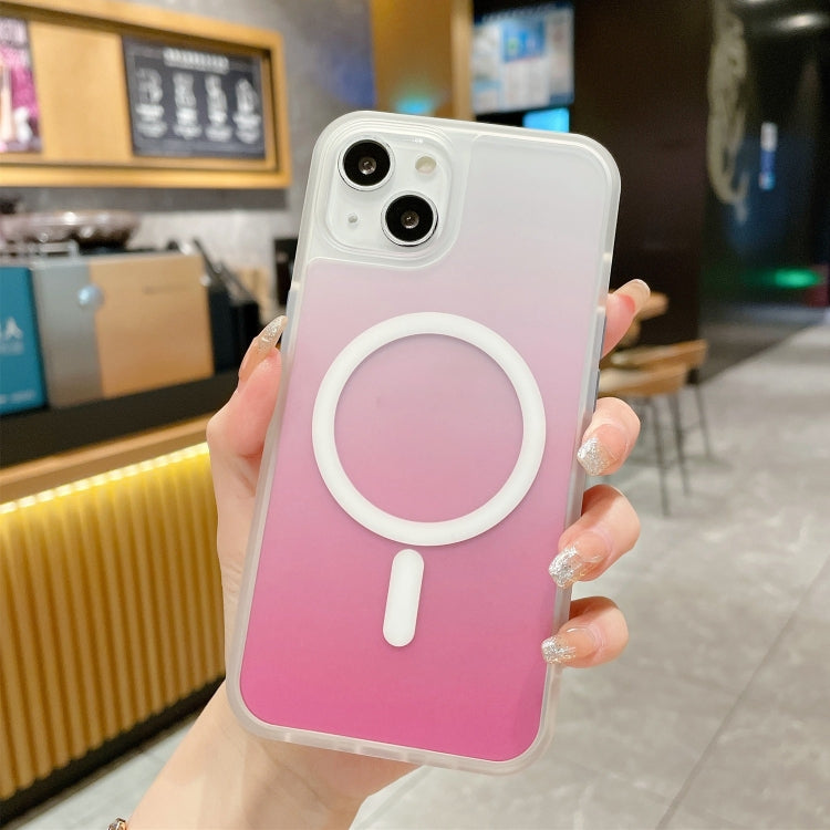 Frosted Gradient MagSafe Magnetic Phone Case, For iPhone 14, For iPhone 14 Plus, For iPhone 14 Pro Max