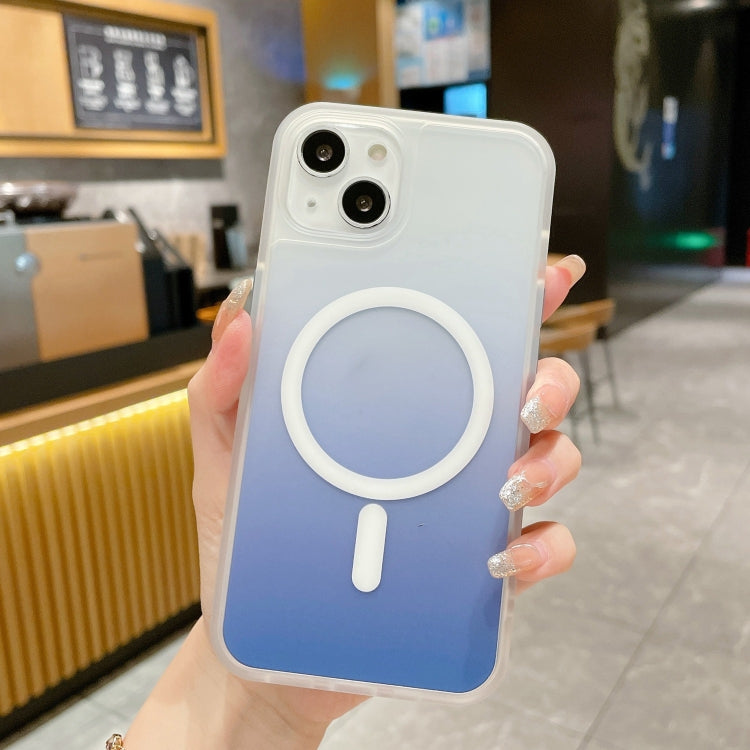 Frosted Gradient MagSafe Magnetic Phone Case, For iPhone 14, For iPhone 14 Plus, For iPhone 14 Pro Max