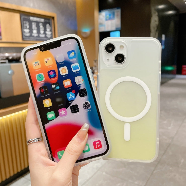 Frosted Gradient MagSafe Magnetic Phone Case, For iPhone 14, For iPhone 14 Plus, For iPhone 14 Pro Max