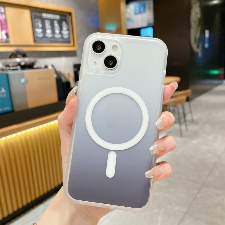 Frosted Gradient MagSafe Magnetic Phone Case, For iPhone 14, For iPhone 14 Plus, For iPhone 14 Pro Max