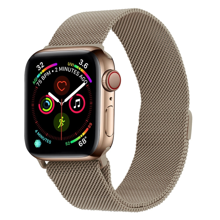 Milanese Stainless Steel Watch Band For Apple Watch Series, 7 45mm / 6&SE&5&4 44mm / 3&2&1 42mm