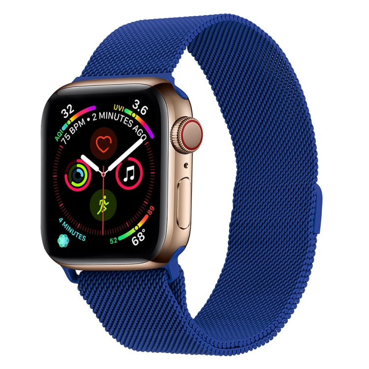 Milanese Stainless Steel Watch Band For Apple Watch Series, 7 45mm / 6&SE&5&4 44mm / 3&2&1 42mm