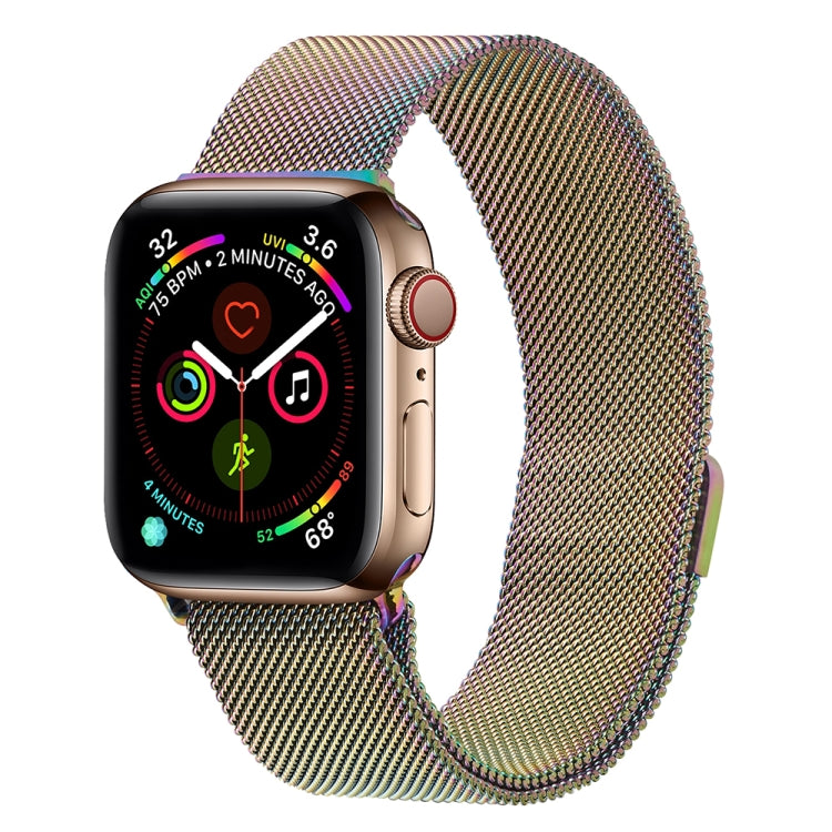 Milanese Stainless Steel Watch Band For Apple Watch Series, 7 41mm / 6&SE&5&4 40mm / 3&2&1 38mm