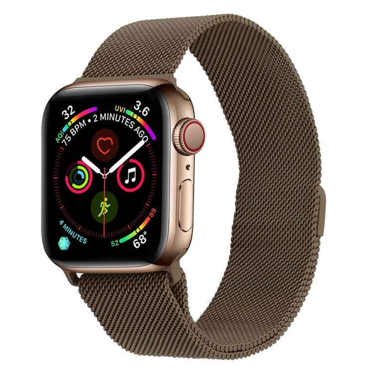 Milanese Stainless Steel Watch Band For Apple Watch Series, 7 41mm / 6&SE&5&4 40mm / 3&2&1 38mm