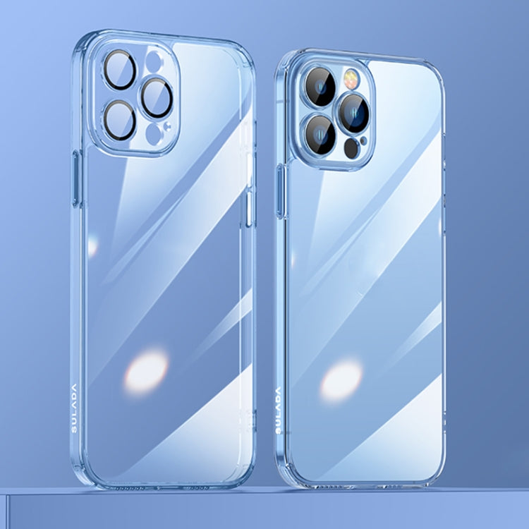 SULADA Crytal Steel Series Diamond Glass + TPU Phone Case