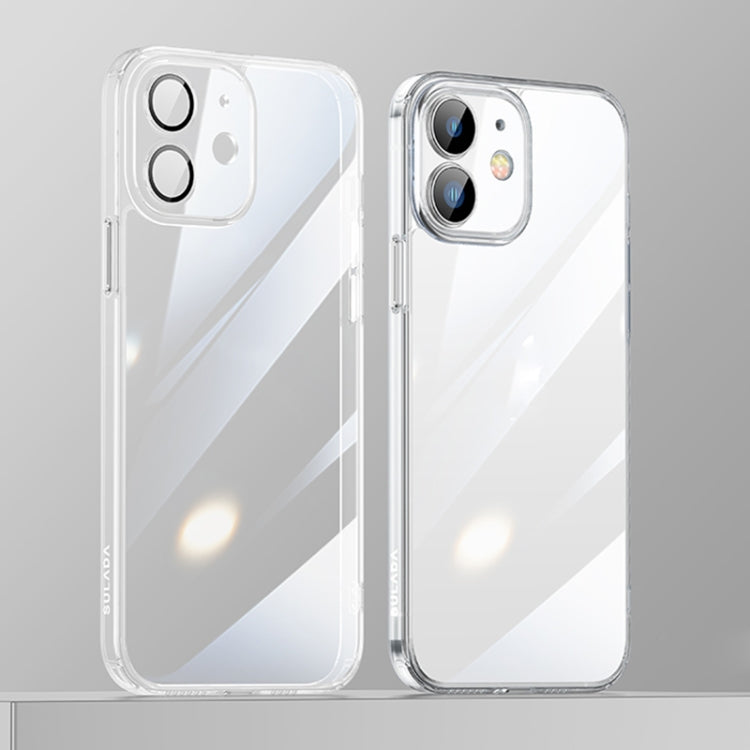 SULADA Crytal Steel Series Diamond Glass + TPU Phone Case