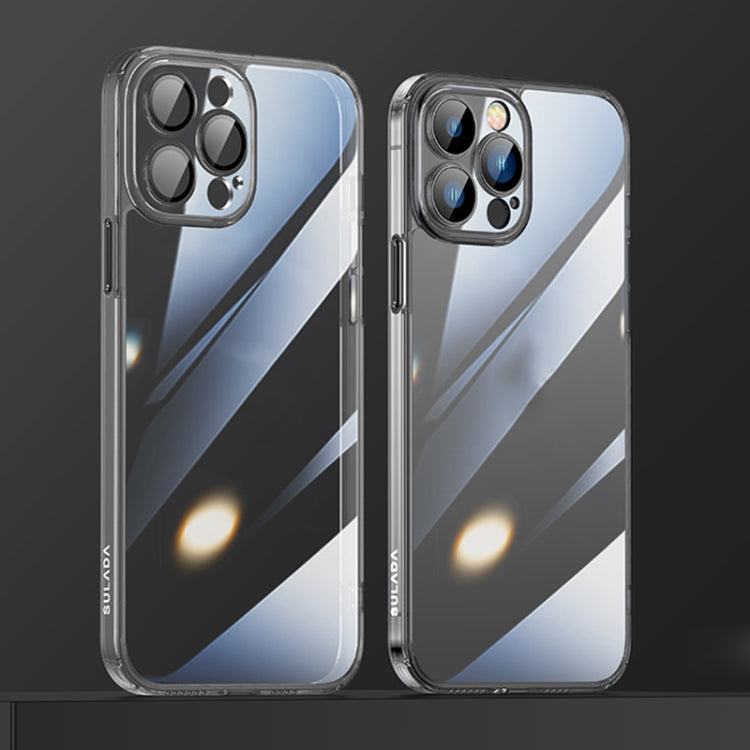 SULADA Crytal Steel Series Diamond Glass + TPU Phone Case