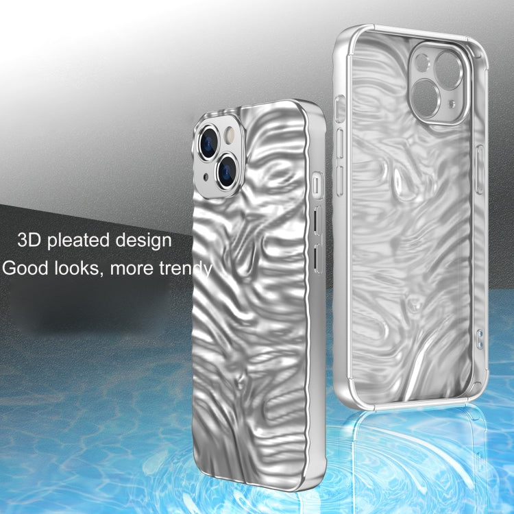 Wave Electroplating TPU Phone Case, For iPhone 14 Plus, For iPhone 14 Pro