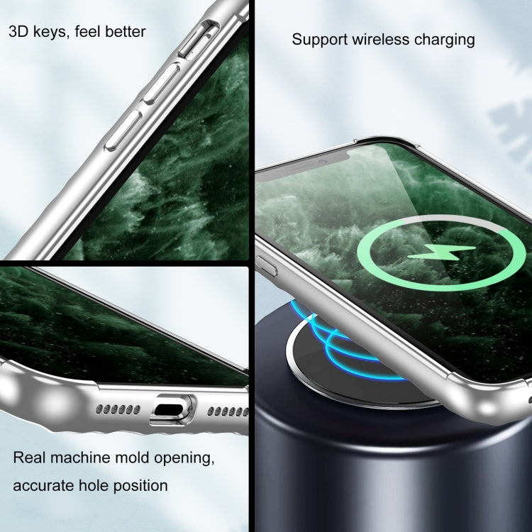 Wave Electroplating TPU Phone Case, For iPhone 14 Plus, For iPhone 14 Pro