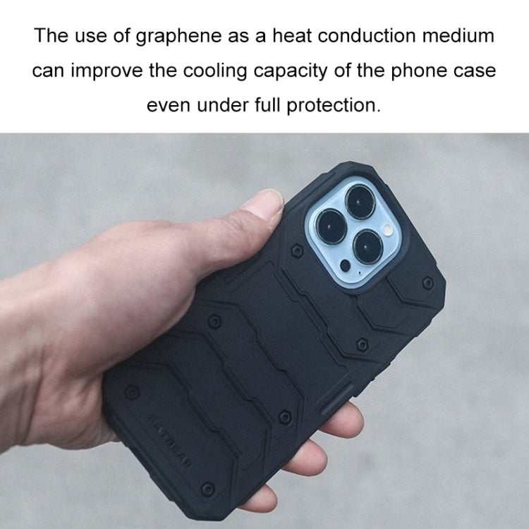 FATBEAR Graphene Cooling Shockproof Case, For iPhone 14 Pro Max, For iPhone 14 Pro, For iPhone 14, For iPhone 14 Plus
