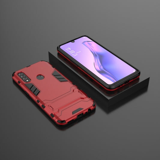 Drop-resistant hard shell case with soft TPU corners for Galaxy A70e
