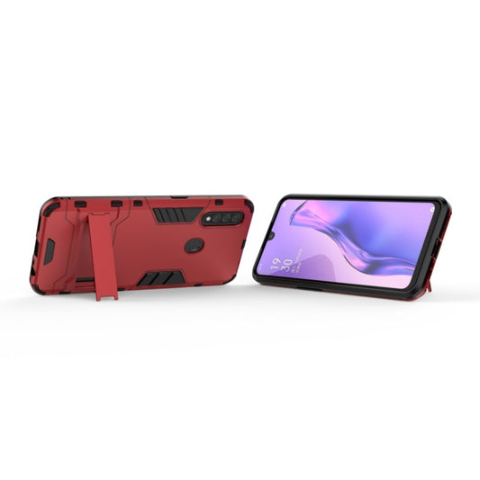 Protective hybrid phone case for Huawei P40 Lite E with reinforced grip edges