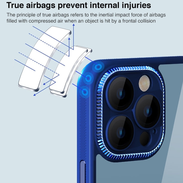 Shockproof Metal + Acrylic + TPU Phone Case