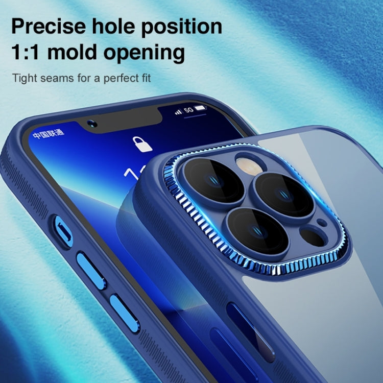 Shockproof Metal + Acrylic + TPU Phone Case