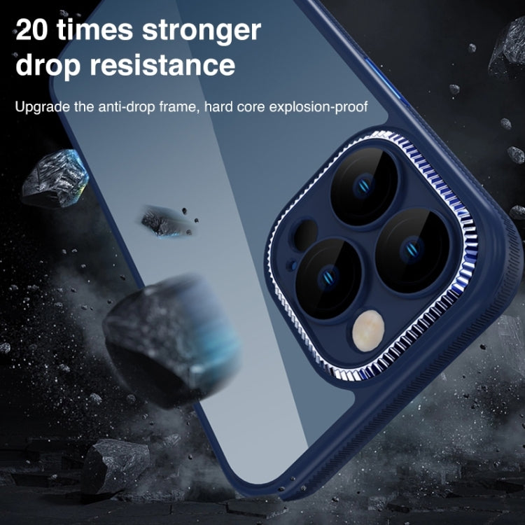 Shockproof Metal + Acrylic + TPU Phone Case