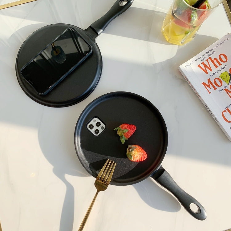 3D Frying Pan PC + TPU Phone Case, For iPhone 14, For iPhone 14 Plus, For iPhone 14 Pro, For iPhone 14 Pro Max