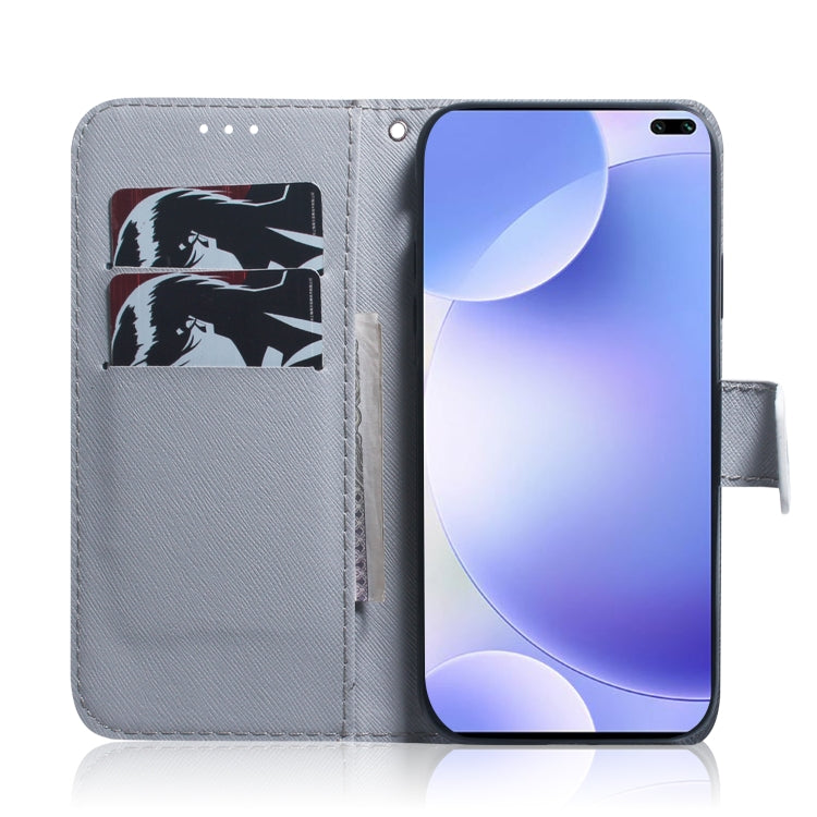 3D Colored Drawing Horizontal Flip Leather Case with Holder & Card Slot & Wallet