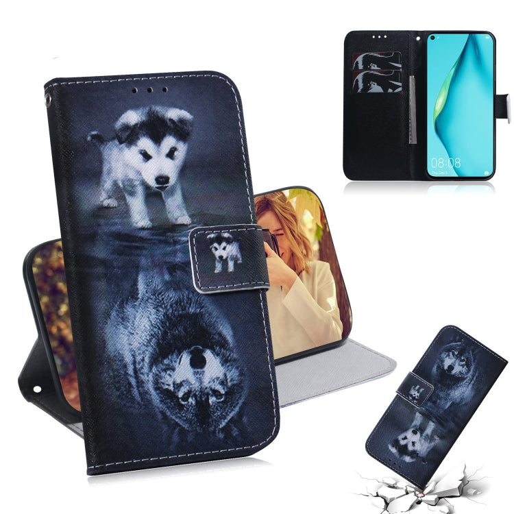 3D Colored Drawing Horizontal Flip Leather Case with Holder & Card Slot & Wallet