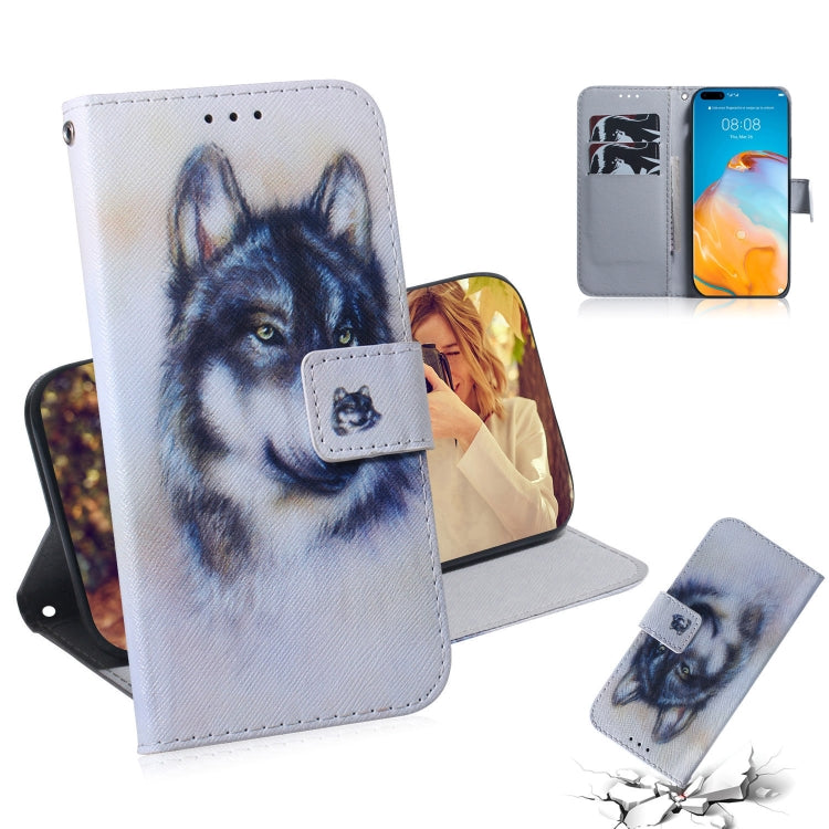 3D Colored Drawing Horizontal Flip Leather Case with Holder & Card Slot & Wallet
