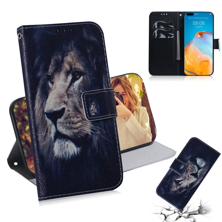 3D Colored Drawing Horizontal Flip Leather Case with Holder & Card Slot & Wallet
