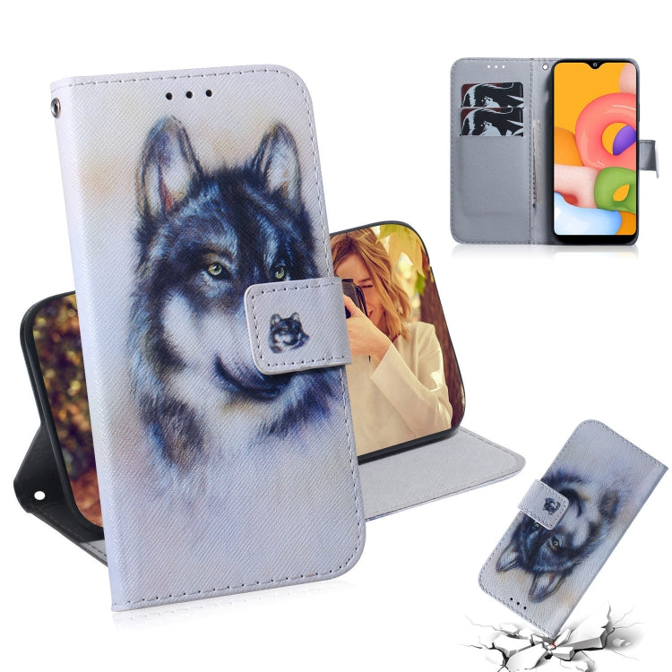 3D Colored Drawing Horizontal Flip Leather Case with Holder & Card Slot & Wallet