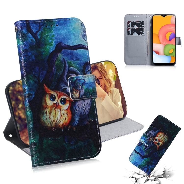 3D Colored Drawing Horizontal Flip Leather Case with Holder & Card Slot & Wallet