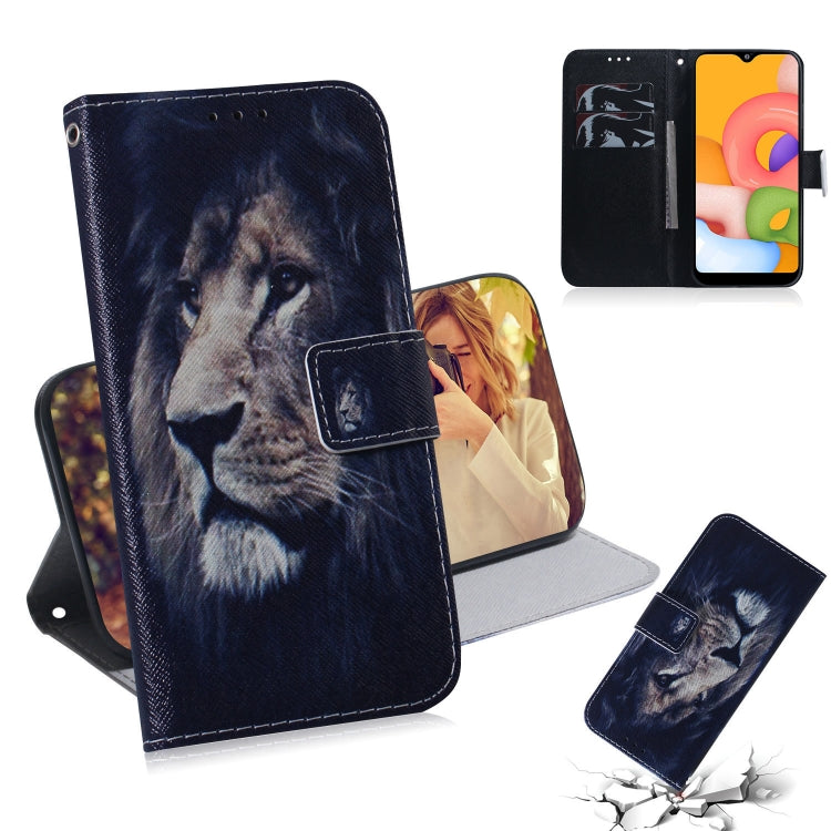 3D Colored Drawing Horizontal Flip Leather Case with Holder & Card Slot & Wallet