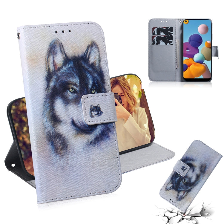 3D Colored Drawing Horizontal Flip Leather Case with Holder & Card Slot & Wallet