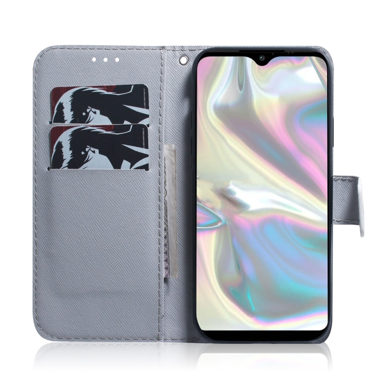 3D Colored Drawing Horizontal Flip Leather Case with Holder & Card Slot & Wallet