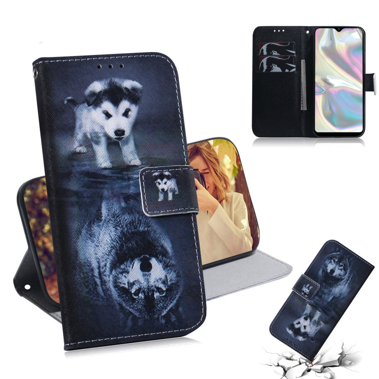 3D Colored Drawing Horizontal Flip Leather Case with Holder & Card Slot & Wallet