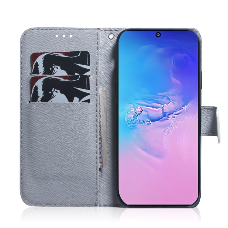 3D Colored Drawing Horizontal Flip Leather Case with Holder & Card Slot & Wallet